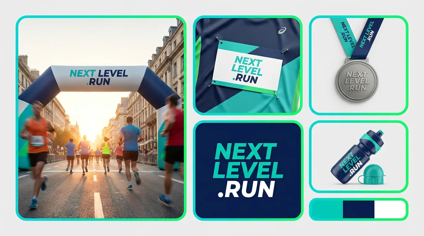 Next Level .Run: Branding