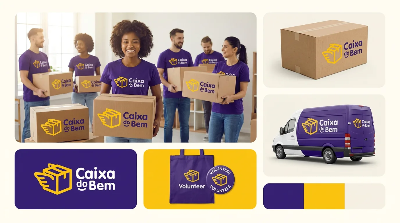 Caixa do Bem: Branding